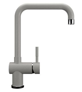 Смеситель для кухни Ulgran Classic U-023-310 с высоким поворотным изливом серый Смеситель для кухни Ulgran Classic U-023-310 с высоким поворотным изливом серый