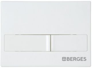 Кнопка смыва Berges Novum белый 040011 Кнопка смыва Berges Novum белый 040011
