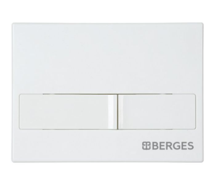 Комплект Berges 4в1 043309: инсталляция NOVUM 525 кнопка L1 белая унитаз EGO Rimless сидение Okus Slim SO