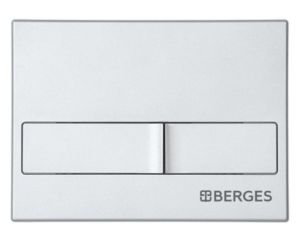 Комплект Berges 043398: инсталляция NOVUM кнопка L2 хром матовый унитаз Sigma Rimless сидение дюропласт быстросъём