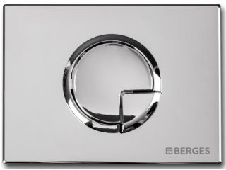 Кнопка смыва Berges Novum хром глянец 040023 Кнопка смыва Berges Novum хром глянец 040023