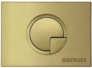Кнопка смыва Berges Novum бронза 040028 Кнопка смыва Berges Novum бронза 040028