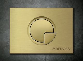 Кнопка смыва Berges Novum бронза 040028 Кнопка смыва Berges Novum бронза 040028