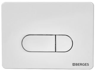 Кнопка смыва Berges Novum белый 040031 Кнопка смыва Berges Novum белый 040031