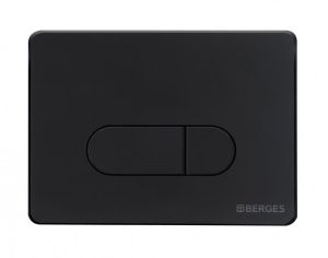 Комплект Berges 4в1 043238: инсталляция NOVUM 525 D5 черная Soft Touch унитаз VENTAS Rimless сидение дюропласт Ventas Slim SO