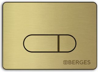 Кнопка смыва Berges Novum бронза 040038 Кнопка смыва Berges Novum бронза 040038