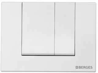 Кнопка смыва Berges Novum soft touch белый 040044 Кнопка смыва Berges Novum soft touch белый 040044