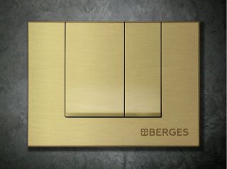 Кнопка смыва Berges Novum бронза 040048 Кнопка смыва Berges Novum бронза 040048