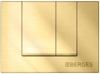 Кнопка смыва Berges Novum золото 040049 Кнопка смыва Berges Novum золото 040049