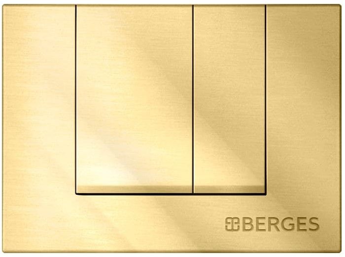Кнопка смыва Berges Novum золото 040049