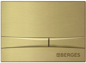Кнопка смыва Berges Novum бронза 040058