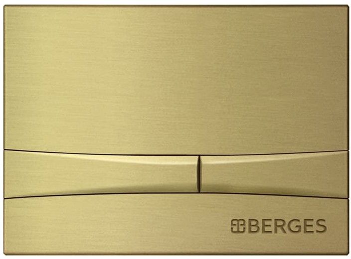 Кнопка смыва Berges Novum бронза 040058