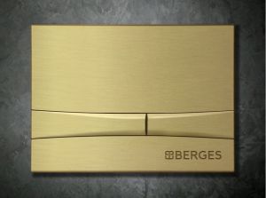 Кнопка смыва Berges Novum бронза 040058