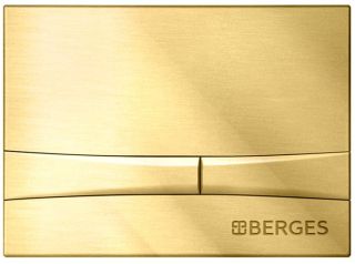 Кнопка смыва Berges Novum золото 040059 Кнопка смыва Berges Novum золото 040059