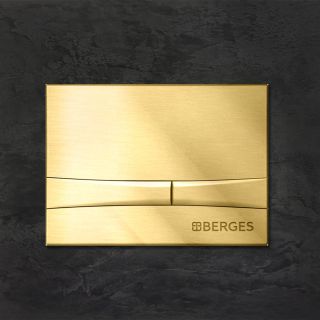 Кнопка смыва Berges Novum золото 040059 Кнопка смыва Berges Novum золото 040059