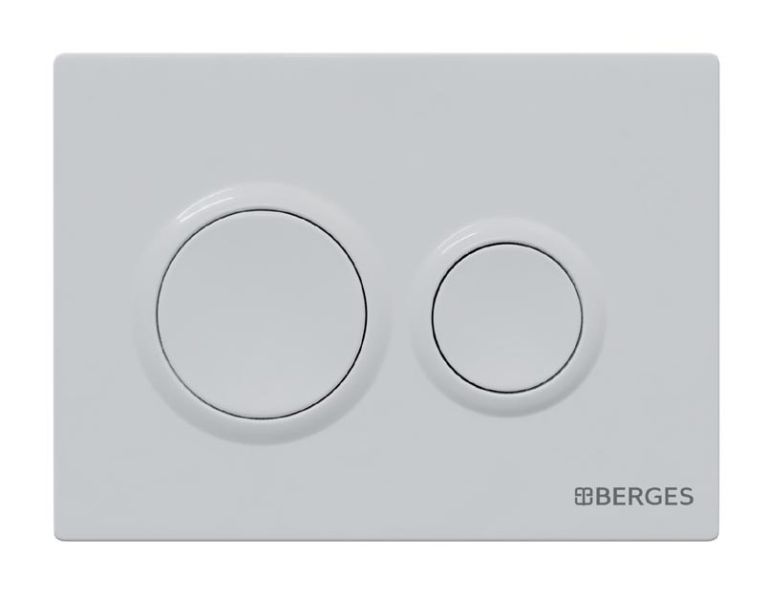 Комплект Berges 4в1 043250: инсталляция NOVUM 525 кнопка O1 белая унитаз EGO Rimless сидение Okus Slim SO