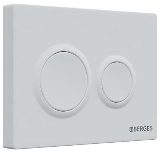 Кнопка смыва Berges Novum 040064 Soft Touch белый Кнопка смыва Berges Novum 040064 Soft Touch белый