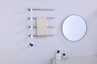 Полотенцесушитель электрический Timo Saona 040/00SM 45x66 см хром