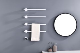 Полотенцесушитель электрический Timo Saona 040/16SM 45x66 см белый матовый