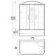 душевая кабина River DUNAY 170/80 МТ душевая кабина River DUNAY 170/80 МТ