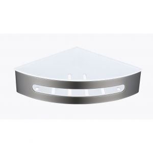 Полка для ванной комнаты Raglo R340.01.09 угловая графит