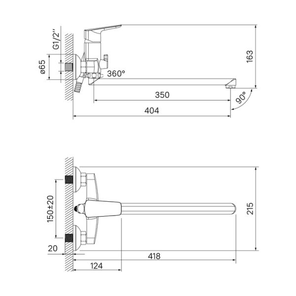 Смеситель для ванны IDDIS Vibe хром глянцевый VIBSBL2i10WA Смеситель для ванны IDDIS Vibe хром глянцевый VIBSBL2i10WA