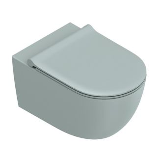 Унитаз подвесной Catalano Sfera Up-Fix 0511750028 безободковый аква матовый
