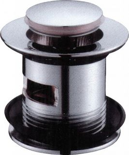 Донный клапан с переливом, хром BelBagno BB-PCU-06-CRM Донный клапан с переливом, хром BelBagno BB-PCU-06-CRM