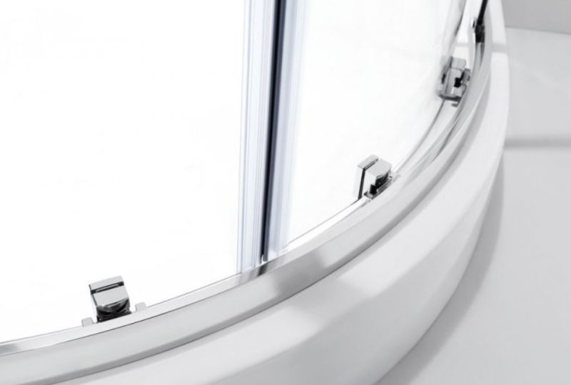 Душевой уголок Cezares MOLVENO-R-22-90+30-P-Cr