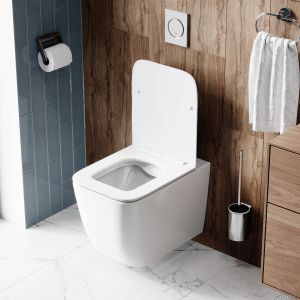 Подвесной унитаз Cerutti SPA Mimi Aria CT8908 безободковый белый