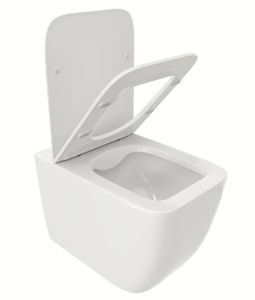 Подвесной унитаз Cerutti SPA Mimi Aria CT8908 безободковый белый