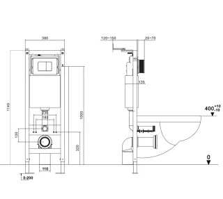 Инсталляция для унитаза Grossman 900.K31.03.000