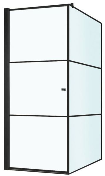 Душевой уголок Berges Dark L 90x90см чёрный матовый 061020L