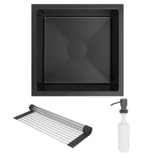 Кухонная мойка Roxenbath Uno 44 560210-44B графит