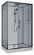 Душевая кабина Niagara NG-6912-01QR BLACK 120x80см чёрный/тонированное