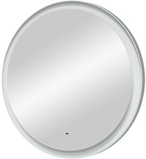 Зеркало с подсветкой Art&Max Napoli 60см белый матовый AM-Nap-600-DS-F-White Зеркало с подсветкой Art&Max Napoli 60см белый матовый AM-Nap-600-DS-F-White