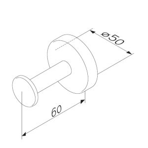 Крючок Am.pm INSPIRE 2.0 A50A35800