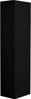 Шкаф подвесной Art&Max Platino 40x150см черный матовый AM-Platino-1500-2A-SO-NM Шкаф подвесной Art&Max Platino 40x150см черный матовый AM-Platino-1500-2A-SO-NM