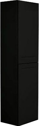 Шкаф подвесной Art&Max Platino 40x150см черный матовый AM-Platino-1500-2A-SO-NM