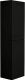 Шкаф подвесной Art&Max Platino 40x150см черный матовый AM-Platino-1500-2A-SO-NM