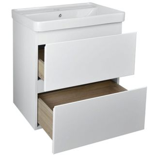 Тумба с раковиной Azario Мила CS00080140 60 см белый