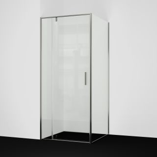 Душевой уголок WasserKRAFT Spree 14P19 100x100 см профиль никель стекло прозрачное