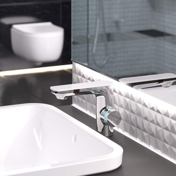 Смеситель для раковины Berges Morans 076001 сенсорный хром