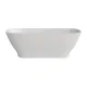 Ванна из искусственного камня Whitecross Clover 0220.170072.200BP 170x72 см без перелива