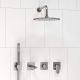 Душевой комплект WasserKRAFT Spree A1451.273.274.097.121.275.100.276 никель
