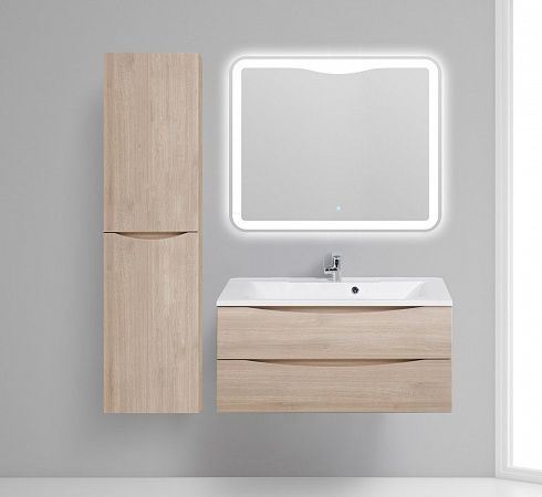 Шкаф-колонна BelBagno подвесной левосторонний 40x150см Rovere Grigio FLY-MARINO-1500-2A-SC-RG-P-L Шкаф-колонна BelBagno подвесной левосторонний 40x150см Rovere Grigio FLY-MARINO-1500-2A-SC-RG-P-L