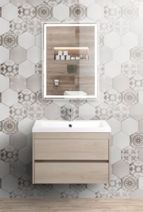 Подвесная тумба под раковину Art&Max Family 58см сканди Family-580-2C-SO-PB