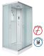 Душевая кабина Niagara NG-43975-14QP 90x70см серебро/матовое