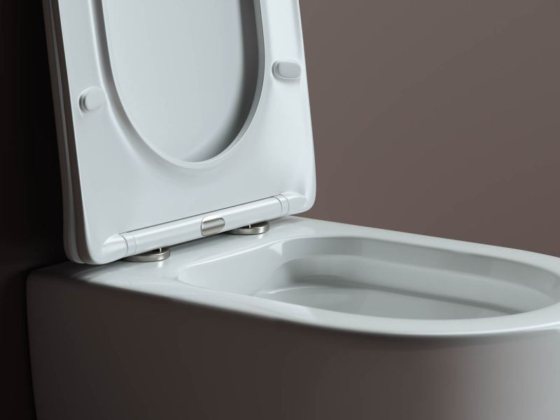 Подвесной унитаз Ceramica Nova Mia CN1805 безободковый белый Подвесной унитаз Ceramica Nova Mia CN1805 безободковый белый