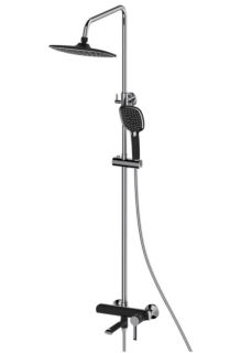 Душевая стойка Haiba HB24805-7 чёрный матовый Душевая стойка Haiba HB24805-7 чёрный матовый